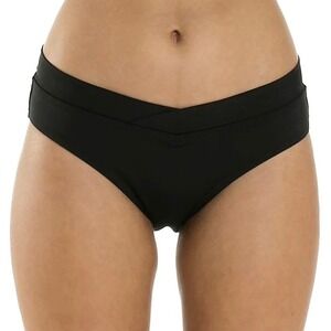 Jets Australia Black Boyshort Style NWT Size 6 Vacation Bikini Bottoms Cruise